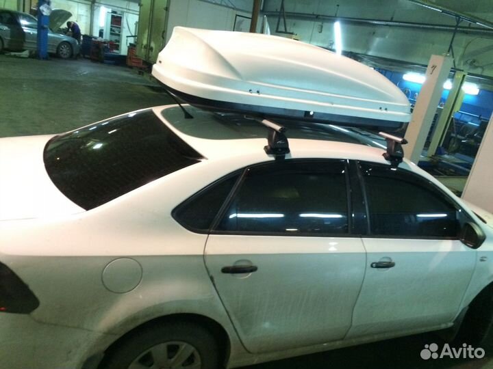 Багажник бокс на крышу volkswagen polo