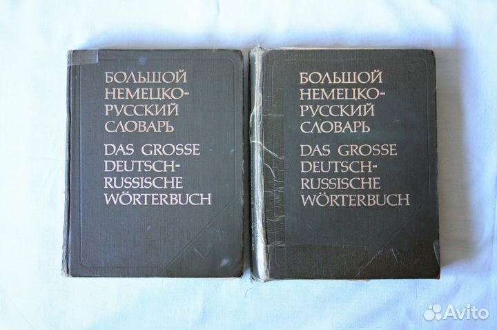 Большой немецко-русский словарь в 2 томах