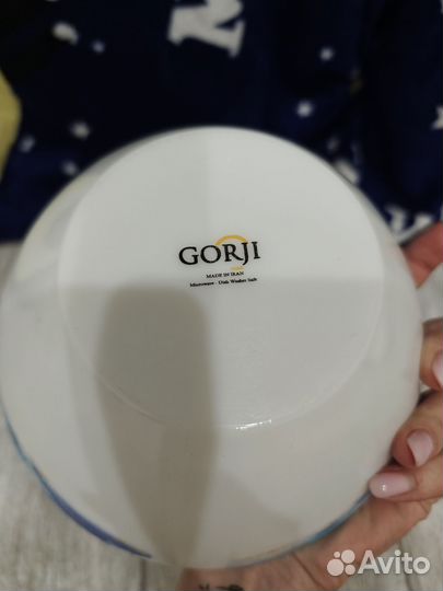 Стеклянная салатница