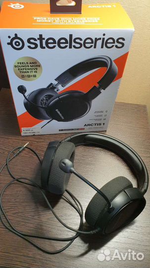 Игровые наушники SteelSeries Arctis 1