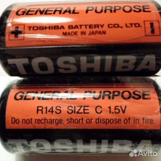 Батарейка Toshiba japan Тошиба Япония