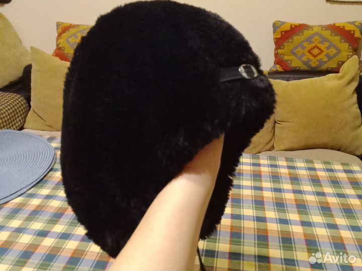 Детская цигейковая шапка