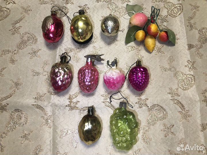 Елочные игрушки СССР