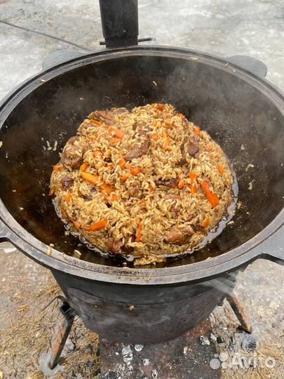 Казан с печью