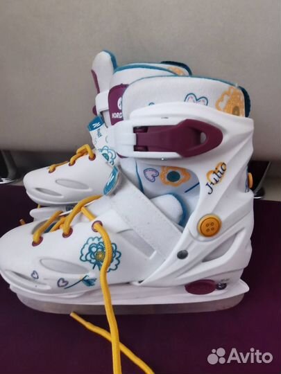 Роликовые коньки детские раздвижные