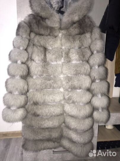Шуба из песца