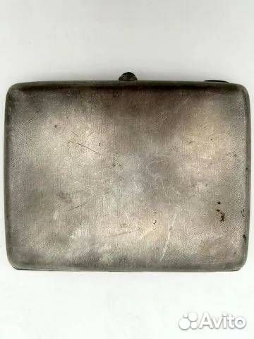 Портсигар ''Собаки'' 40-е годы,серебро, 189гр