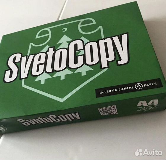 Офисная бумага a4 svetocopy