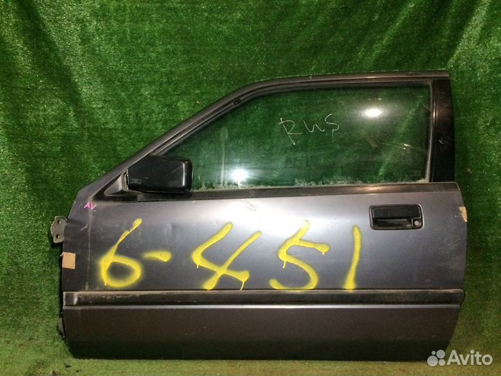 Дверь левая Cupe Honda Integra AV Серая вмятинки