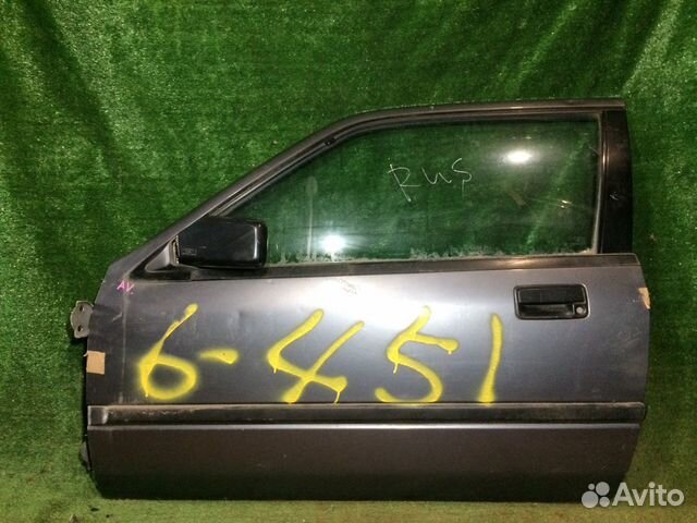 Дверь левая Cupe Honda Integra AV Серая вмятинки