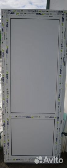 Дверь балконная 800х2000 мм глухая