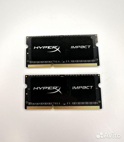 Оперативная память HyperX DDR3L, sodimm, 2/8 GB