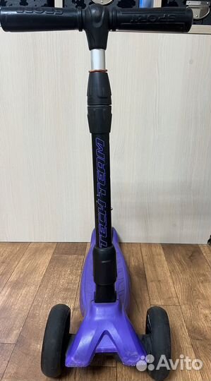 Самокат детский трехколесный tech team
