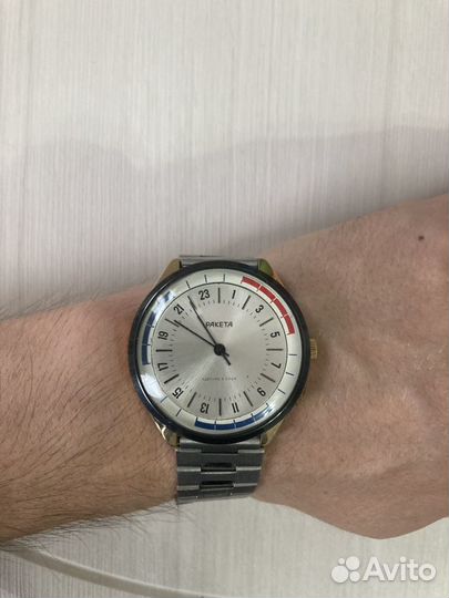 Часы мужские механические «Вахтовые» 24 часа СССР