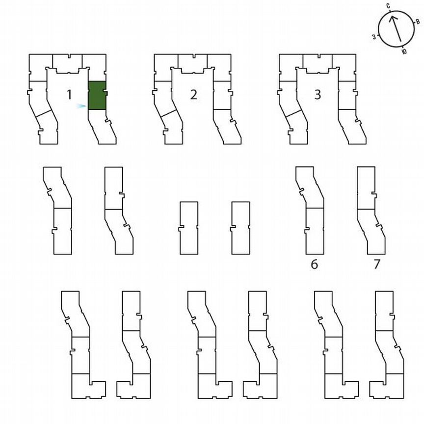 1-к. квартира, 37 м², 1/3 эт.