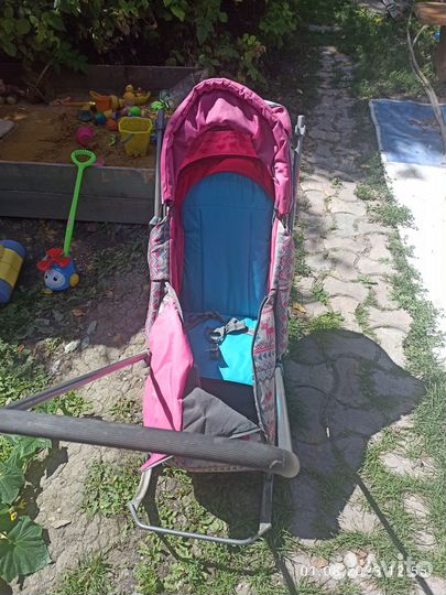 Детские санки коляска умка 3