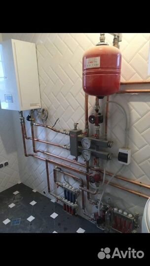 Монтаж теплых полов, систем отопления, котельных