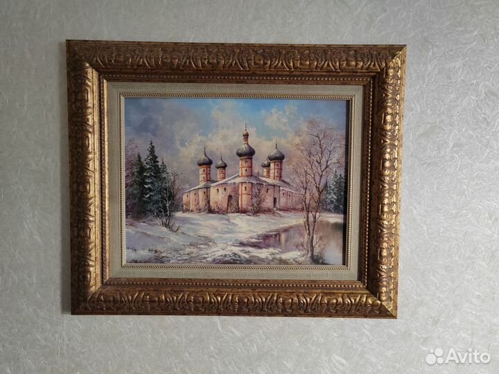 Картина на хосле 