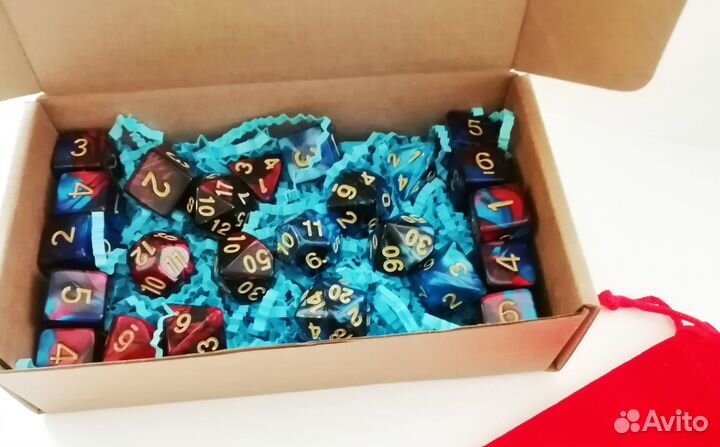 Королевский набор кубиков для D&D