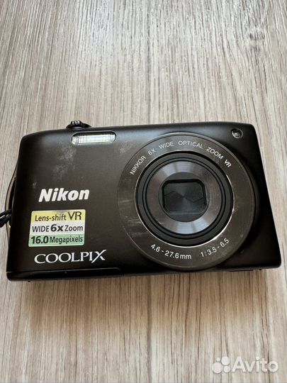 Фотоаппарат nikon coolpix s3300