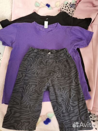Вещи разных брендов для девочки 134р