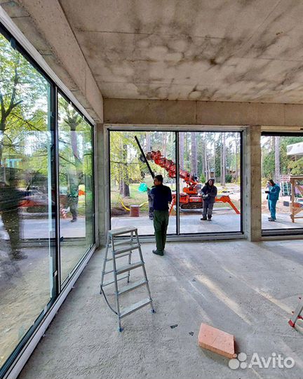 Окна пластиковые. Алюминиевые. Раздвижные двери