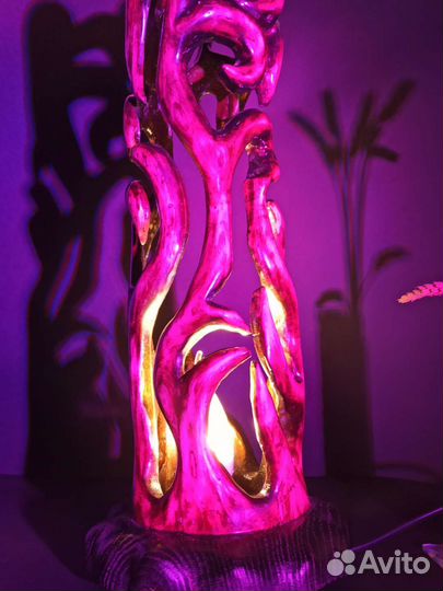 Светильник ночник из дерева хороший подарок