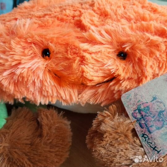 Интерьерная игрушка подушка Краб