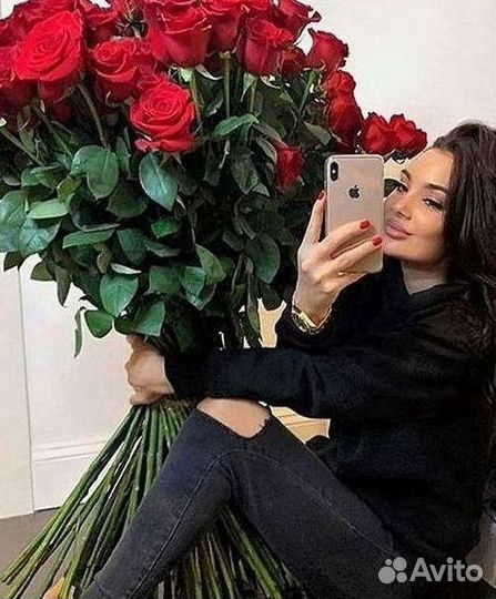 Высокие розы Гигантские розы Доставка цветов
