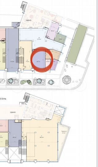 Помещение в аренду в центре на трафике