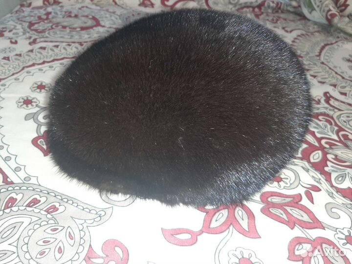 Норковая мужская шапка