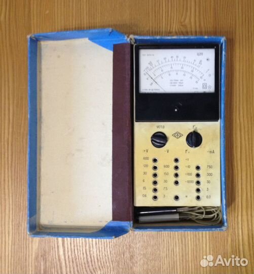 Ц20 ампервольтомметр, авометр, мультиметр, тестер