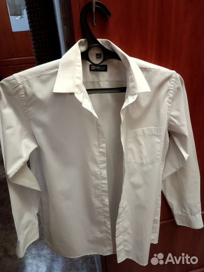 Рубашки школьные 158-164 белые