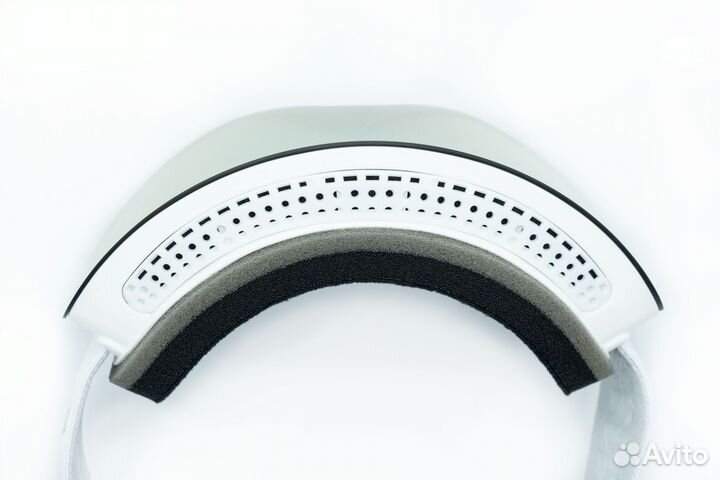 Маска snowy aura white grey crystal pink S3 + S1