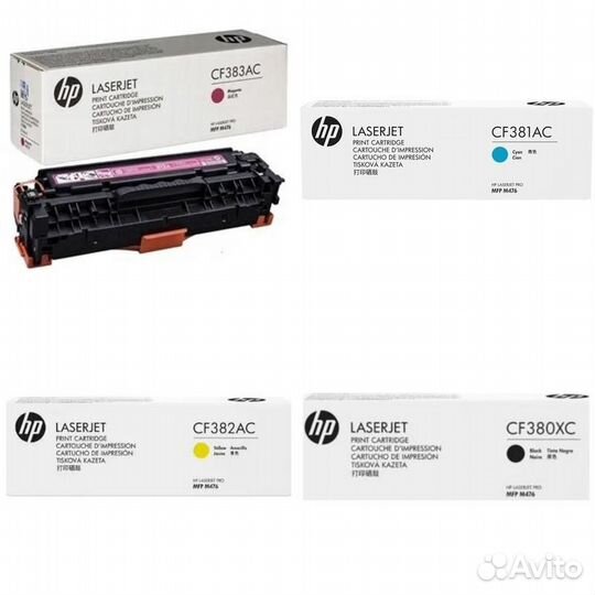 Картридж HP CF382AC-CF383AC-CF381AC-CF380XC 145398