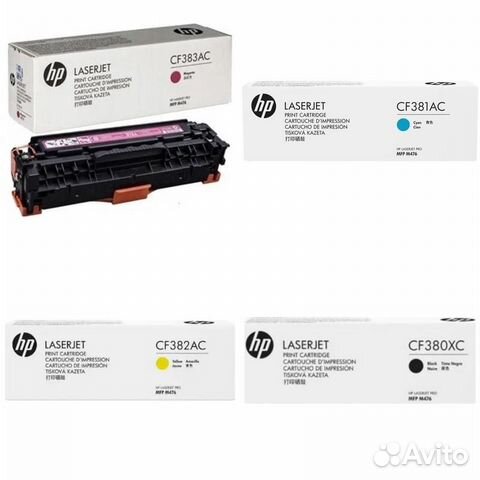 Картридж HP CF382AC-CF383AC-CF381AC-CF380XC 145398