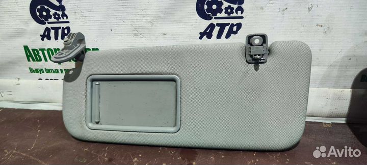 Козырек солнцезащитный левый Hyundai Solaris 1