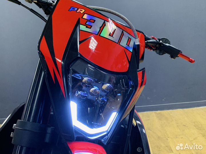 Мотоцикл procida K03 PR300 RED 2023 года, идеален для бездорожья