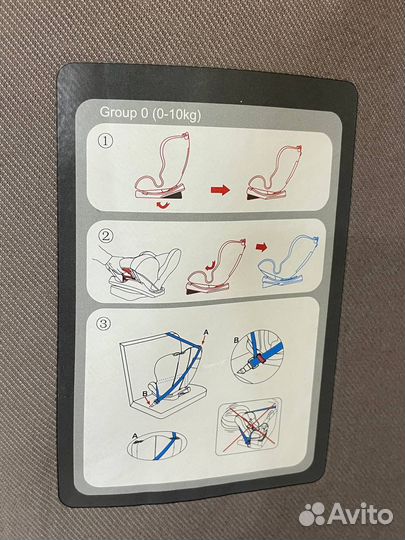 Детское авто кресло