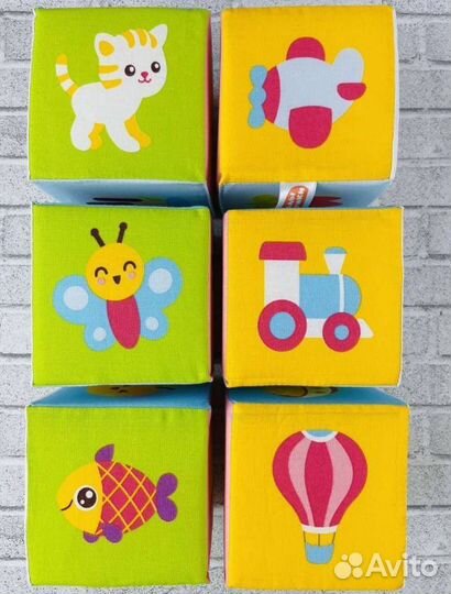 Новые мягкие кубики 