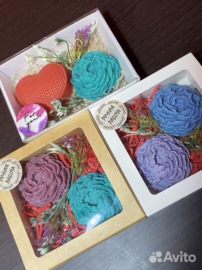 Мыло ручной работы на 8 марта