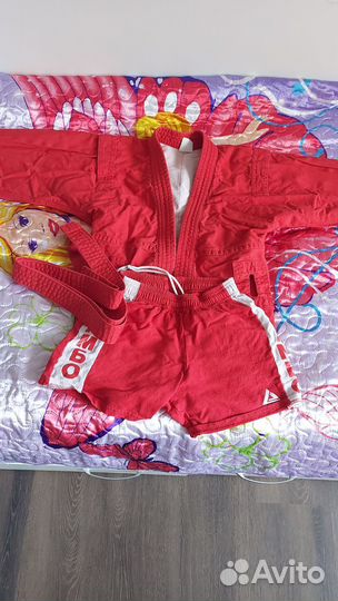 Форма для самбо детская 134 140