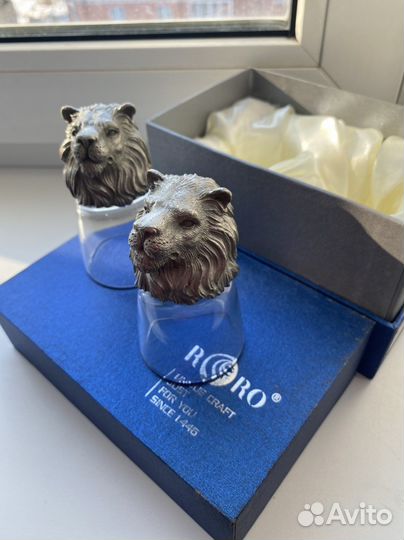 Рюмки-головы RoRo подарочные