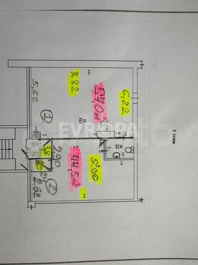 Торговая площадь, 53 м²