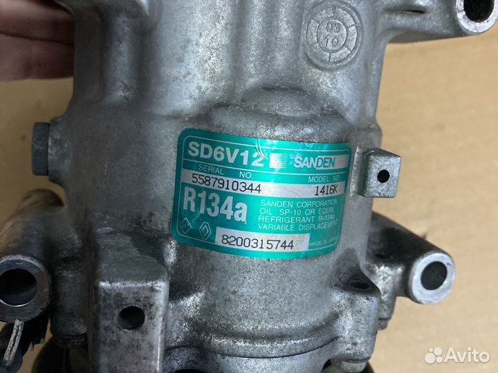Компрессор кондиционера Renault