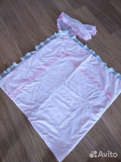 Плед детский на выписку