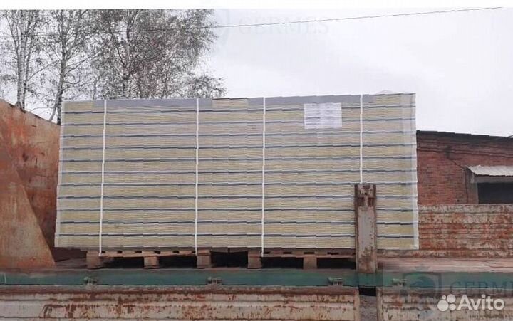 Сэндвич панели кровельные 60 мм