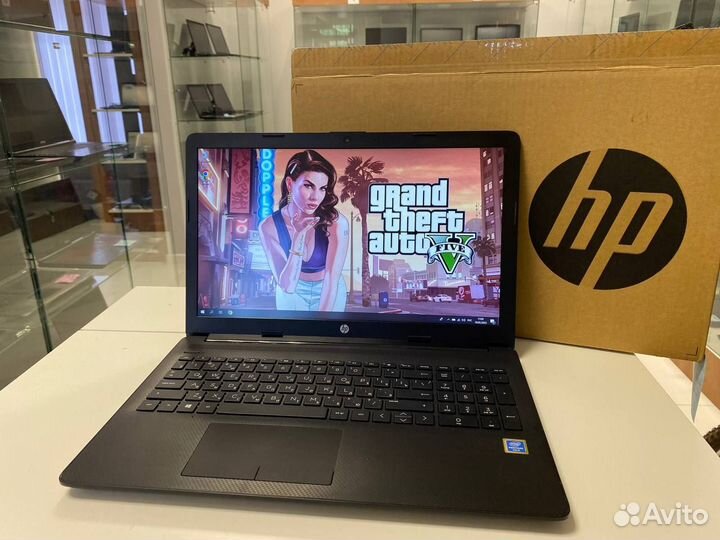 Ноутбук HP (Pentium Gold/ 8gb DDR4/ SSD 240)