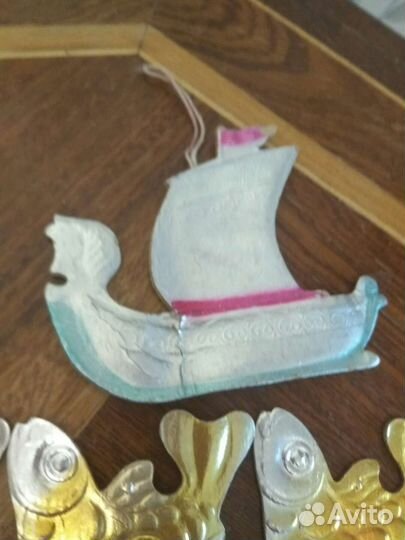 Ёлочные игрушки.Картонаж СССР