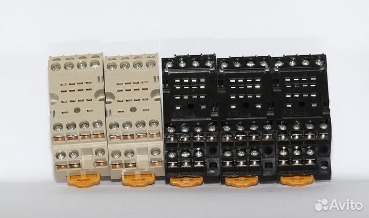 5шт. Omron MY4IN 24DC (S) + колодки на рейку